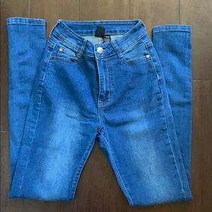 Fashion Nova high waisted jeans